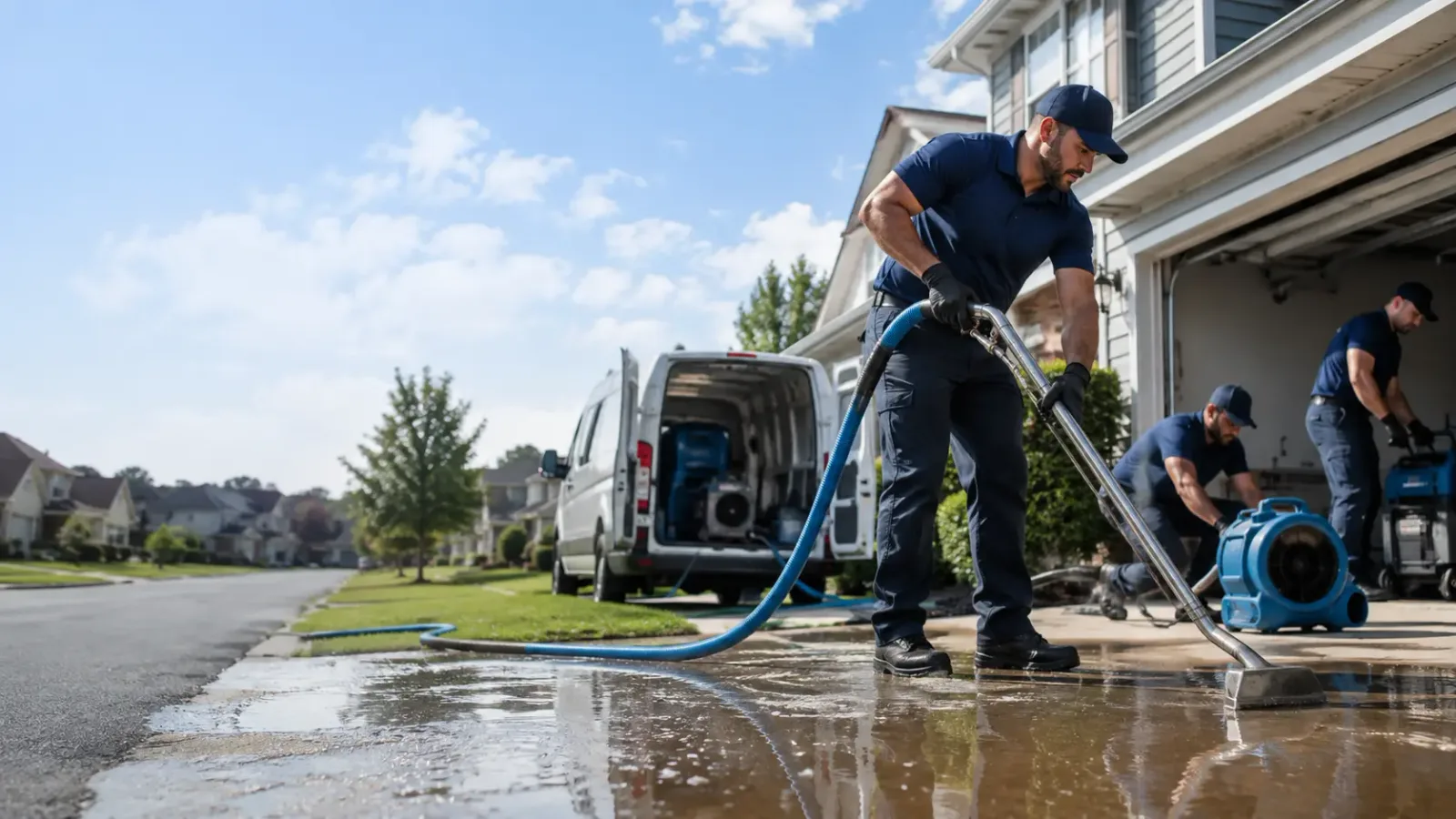 Flood Damage Restoration in Wenden, AZ